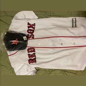 Man’s Boston Red Sox White Authentic Team Jersey